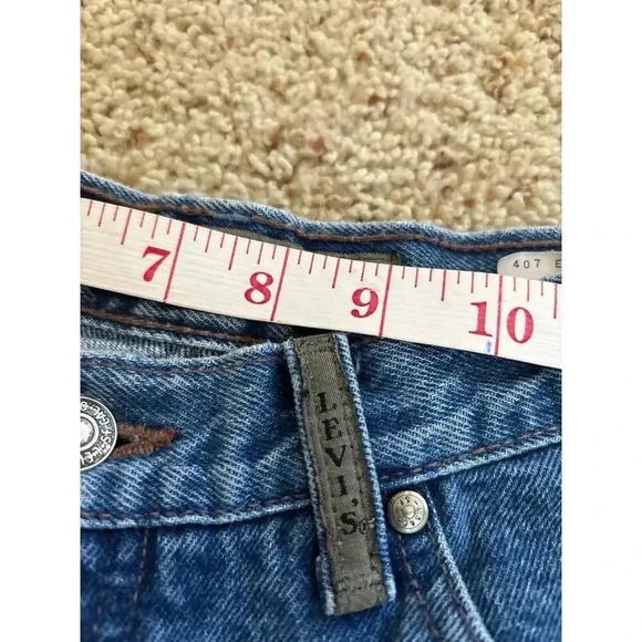 Levi's Vintage 900 Series 1992 '90s 100% Cotton Tapered Leg Women's Size 11 - Picture 6 of 13
